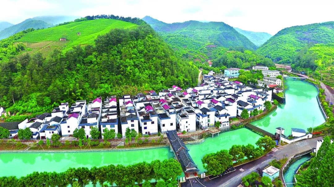 参观下山脱贫村新九龙山村 ,看望五代同堂老人——你好,寒假!武义县实
