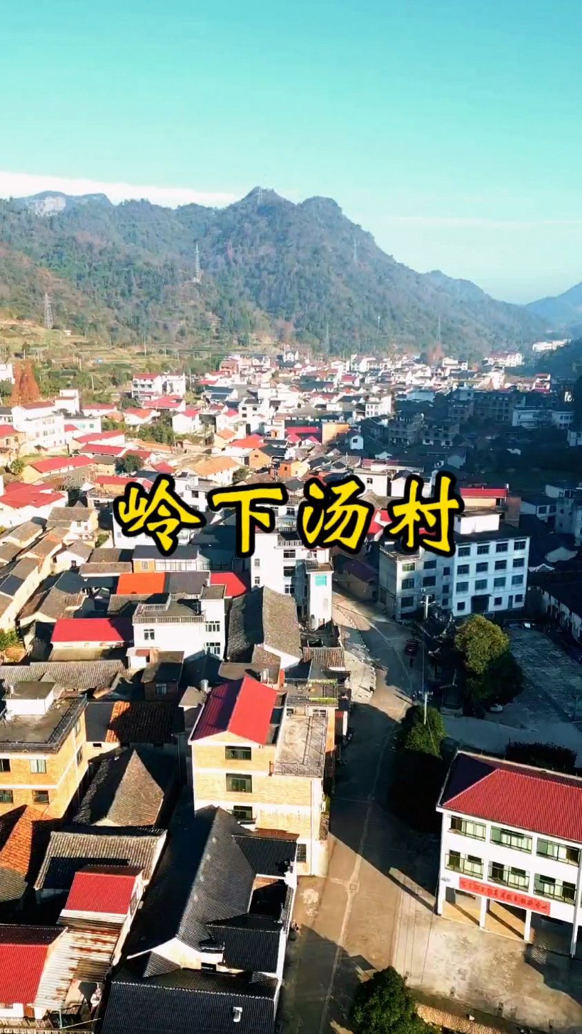武义县大田乡岭下汤村